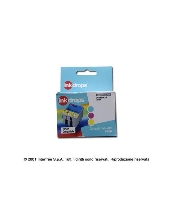 CARTUCCIA INKDROPS EPSON T041 COLOR ML40