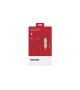 PANTONE AURICOLARE CON MICROFONO RED