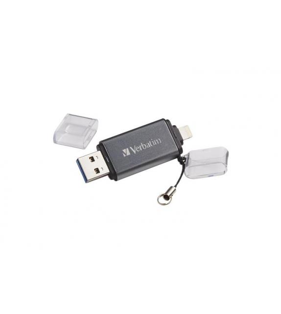 PEN DRIVE VERBATIM 64GB USB 3.0 LIGHTING