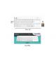 TASTIERA LOGITECH WIRELESS K400 WHITE