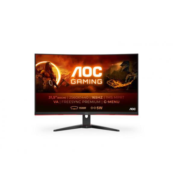 AOC MONITOR 31.5" AOC CURVO VA QHD 1MS