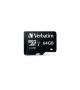 MICRO SD VERBATIM 64GB CLASSE 10