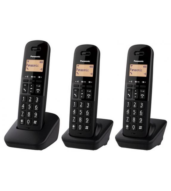 TELEFONO CORDLESS KX-TGB613JTB TRIO NERO