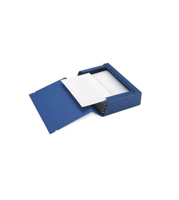 SCATOLA ARCHIVIO DORSO 80CM BLU