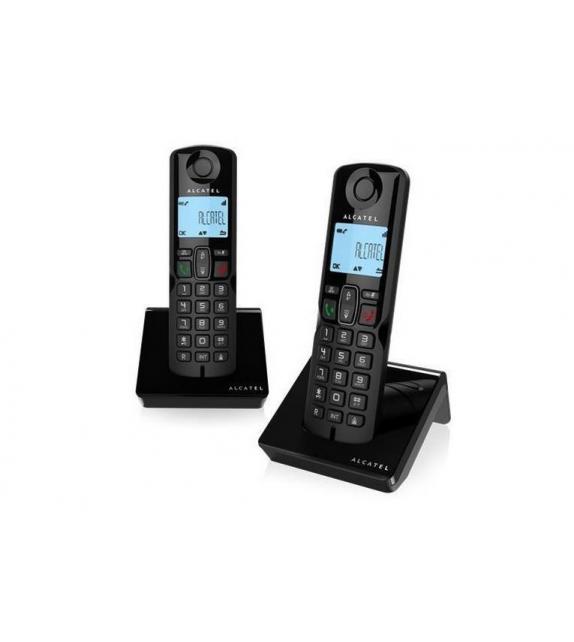ALCATEL CORDLESS S250 DUO BLACK