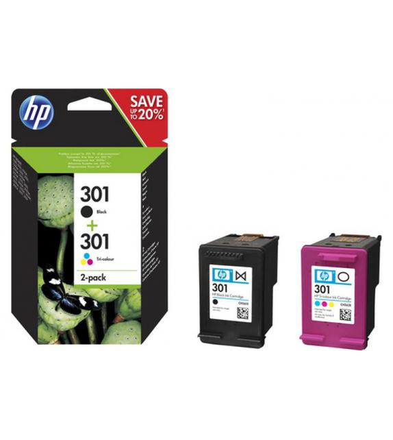 MULTIPACK HP 301 BLACK 301 COLOR