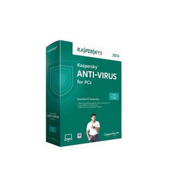 SW KASPERSKY ANTIVIRUS 2014 3 USER FULL