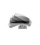 TRISTAR STUFA ELETTRICA A PARETE 1200W