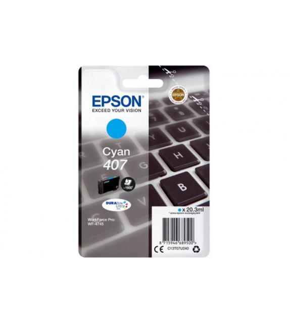 CARTUCCIA EPSON 407 CIANO 20.3 ML