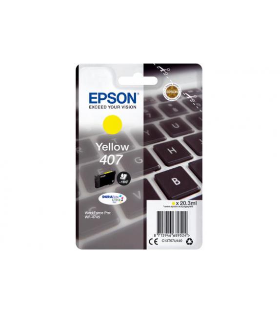 CARTUCCIA EPSON 407 YELLOW  WF4745